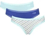 Minislip SLOGGI "GO Crush", Damen, Gr. S, bunt (light combination, blau), Single