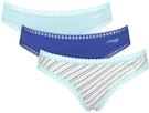 Minislip SLOGGI "GO Crush", Damen, Gr. S, bunt (light combination, blau), Single