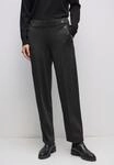Stoffhose STREET ONE, Damen, Gr. 44, L&auml;nge 30, schwarz, Stoff, 61% Viskose, 25%