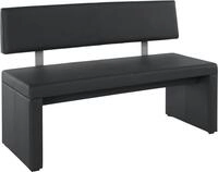 OTTO home Sitzbank "Charissa" mit Lehne, Breite 140, 160 oder 180 cm