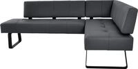 K+W Komfort & Wohnen Eckbank "Spider II" Sitzsteppung, bequem durch Sandwichbauweise,
