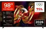 TCL Mini-LED-Fernseher "98C8LX1", Energieeffizienz: D (A-G), schwarz, 98 &prime;&prime;,