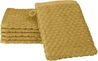 ROSS Waschhandschuh "Harmony" 100 % Baumwolle, Hoch Tief Struktur, viele Farben