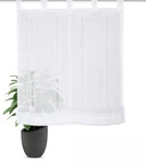 Raffrollo HOME WOHNIDEEN "ALNUR" Gr. 4, wei&szlig;, B:140cm H:140cm, Obermaterial:...