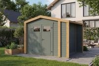 weka Gartenhaus "Killarney" Doppelt&uuml;r, 1/4 verglast