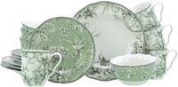 Kombiservice CREATABLE "Adelaide, Service 16-tlg.", gr&uuml;n, 16, Porzellan,