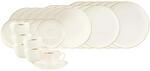Seltmann Weiden Geschirr-Set "Kombiservice Savona Goldlinie 30er Set creme-gold"