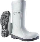 Sicherheitsstiefel DUNLOP "Purofort HydroGrip safety" Gr. 48, wei&szlig;, 48,