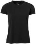 T-Shirt KEMPA "Shirt STATUS T-SHIRT WOMEN", Damen, Gr. XL, schwarz, Obermaterial: 97%