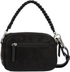 Gabor Handtasche "Belene" aus weichem Nubukimtiat mit geflochtenen Henkel & markante