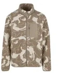 Allwetterjacke URBAN CLASSICS "Urban Classics Pattern Teddy Trackjacket", Herren, Gr.