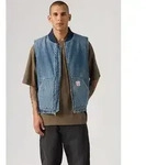 Jeansweste LEVI'S "SANSOME", Herren, Gr. XS, sunburnt vest, Denim/Jeans,