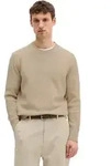 Rundhalspullover MARC O'POLO "aus reiner Bio-Baumwolle", Herren, Gr. S, light...