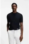 BOSS Kurzarmpullover "Nilton" Premium Menswear Business-Casual-Look,
