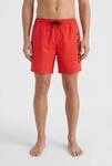 Badeshorts O'NEILL "CALI 16'' SWIMSHORTS", Herren, Gr. M, N-Gr, rot (high risk...