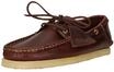 Bootsschuh CLARKS "Godney Boat", Herren, Gr. 42, braun, Leder, Schuhe Bootsschuh, mit