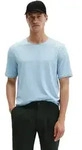 T-Shirt MARC O'POLO "aus weichem Slub-Jersey", Jungen, Gr. M, dusted blau,