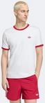 T-Shirt ADIDAS ORIGINALS "3S TEE STR", Jungen, Gr. XXL, cloud wei&szlig;,...