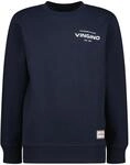Sweater VINGINO, Jungen, Gr. 176, blau (midnight blau), Obermaterial: 100% Baumwolle,