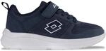 Sneaker LOTTO, M&auml;dchen, Gr. 25, navy, wei&szlig;, Kunstfaser, Synthetik, unifarben,