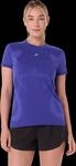 Asics Laufshirt "ROAD SEAMLESS SS TOP" nahtlose Strickkonstruktion, mit kurzen