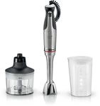 BOSCH Stabmixer "ErgoMaster Serie 8, MSM8M930, Zerkleinerer, Spiralkabel, Becher"