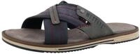 Mustang Shoes Pantolette "Agostino" Schlupfschuh, Sommerschuh mit modischer