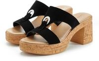 Pantolette LASCANA "Sandale, Mule, offener Schuh, Sommerschuh", Damen, Gr. 36,...