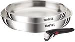Tefal Pfannen-Set "Ingenio Emotion" Edelstahl Set, 3 tlg. abnehmbarer Ingenio-Griff,