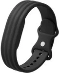 FITBIT Smartwatch-Armband "Sportarmband f&uuml;r Google Fitbit Air", obsidian, S,