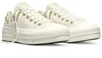 Sneaker CONVERSE "CHUCK TAYLOR ALL STAR LI", Damen, Gr. 36, egret, egret,...