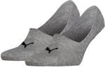 F&uuml;&szlig;linge PUMA "PUMA UNISEX MID CUT FOOTIE", Herren, Gr. 35-38, middle grau melange,