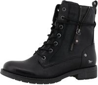 Winterstiefelette MUSTANG SHOES "Elfi", Damen, Gr. 36, schwarz, Lederimitat,...