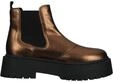 STEVE MADDEN Plateaustiefelette "STEVE MADDEN Stiefelette Leder/Textil"