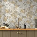 WILLIAM MORRIS AT HOME Vliestapete "Acanthus" Retro texturiert Design Tapeten