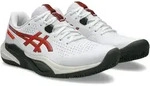 Tennisschuh ASICS "GEL-CHALLENGER 15 CLAY", Herren, Gr. 48, wei&szlig;, cherry...