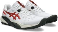 Tennisschuh ASICS "GEL-CHALLENGER 15 CLAY", Herren, Gr. 48, wei&szlig;, cherry...