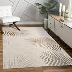 Paco Home Teppich "Tuana 218" rechteckig 15 mm H&ouml;he Kurzflor, modernes Bl&auml;tter