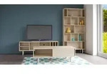 Couchtisch WOODMAN "Malic", beige, B:125cm H:40cm T:62cm, Tische, Couchtisch,...
