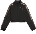 Sweatjacke PUMA "T7 Animal Relaxed Trainingsjacke M&auml;dchen", M&auml;dchen, Gr. 176,