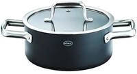 R&Ouml;SLE Bratentopf "Kochtopf EBONIC &Oslash; 20 cm ProNero" 1 tlg. Aluminium Edelstahl