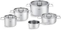 Fissler Topf-Set "Viseo Pro" Set, 3 Kocht&ouml;pfe & 1 Bratentopf mit Deckel, 1
