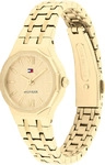 Quarzuhr TOMMY HILFIGER "MACKENZIE", gold (goldfarben), Armbanduhren, Damen,