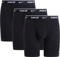 Boxer NIKE UNDERWEAR "BOXER BRIEF LONG 3PK", Herren, Gr. M, 3 Stk., schwarz (schwarz,