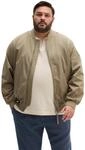 Outdoorjacke MARC O'POLO "aus Bio-Baumwoll-Twill", Herren, Gr. 3XL, beige...