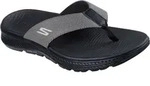 Zehentrenner SKECHERS "GO CONSISTENT SANDAL 2.0 CANTON", Herren, Gr. 41, taupe,
