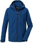 Softshelljacke KILLTEC "KOS 143 BYS SFTSHLL JCKT", Jungen, Gr. 152, blau (denim),