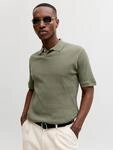 Poloshirt JACK & JONES "JPRBLAHENRY SS POLO STYD SS26", Herren, Gr. M, smokey olive,