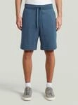 Trainingsshorts G-STAR "Premium Core Sweater Shorts", Herren, Gr. XS, blau (rank