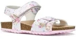 Sandale GEOX "J ADRIEL GIRL", M&auml;dchen, Gr. 26, rosa (silberfarben),...